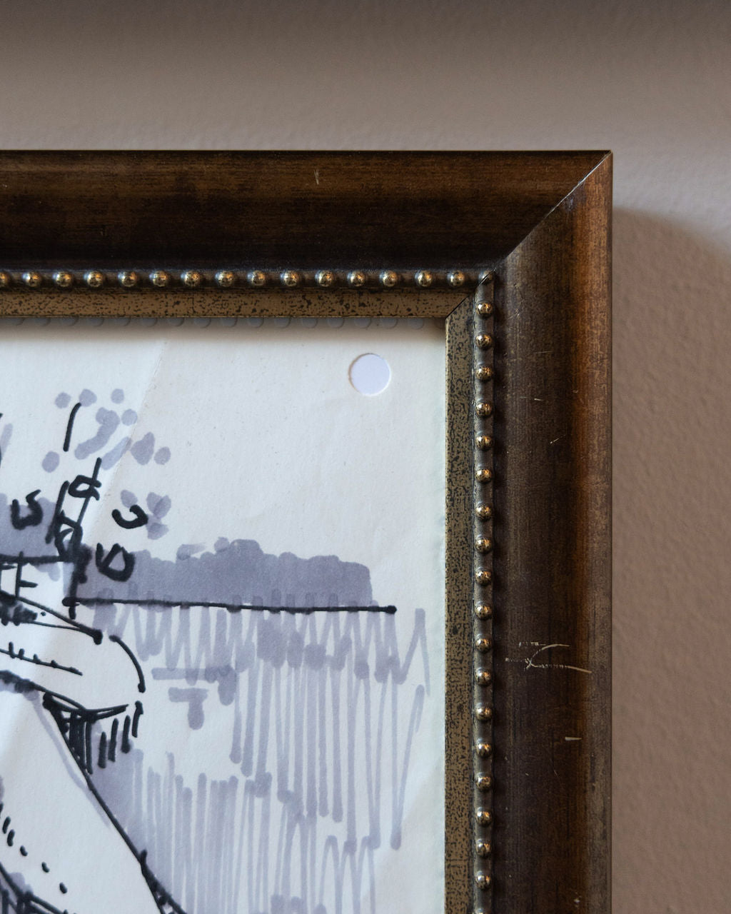 Framed Original Vintage Art