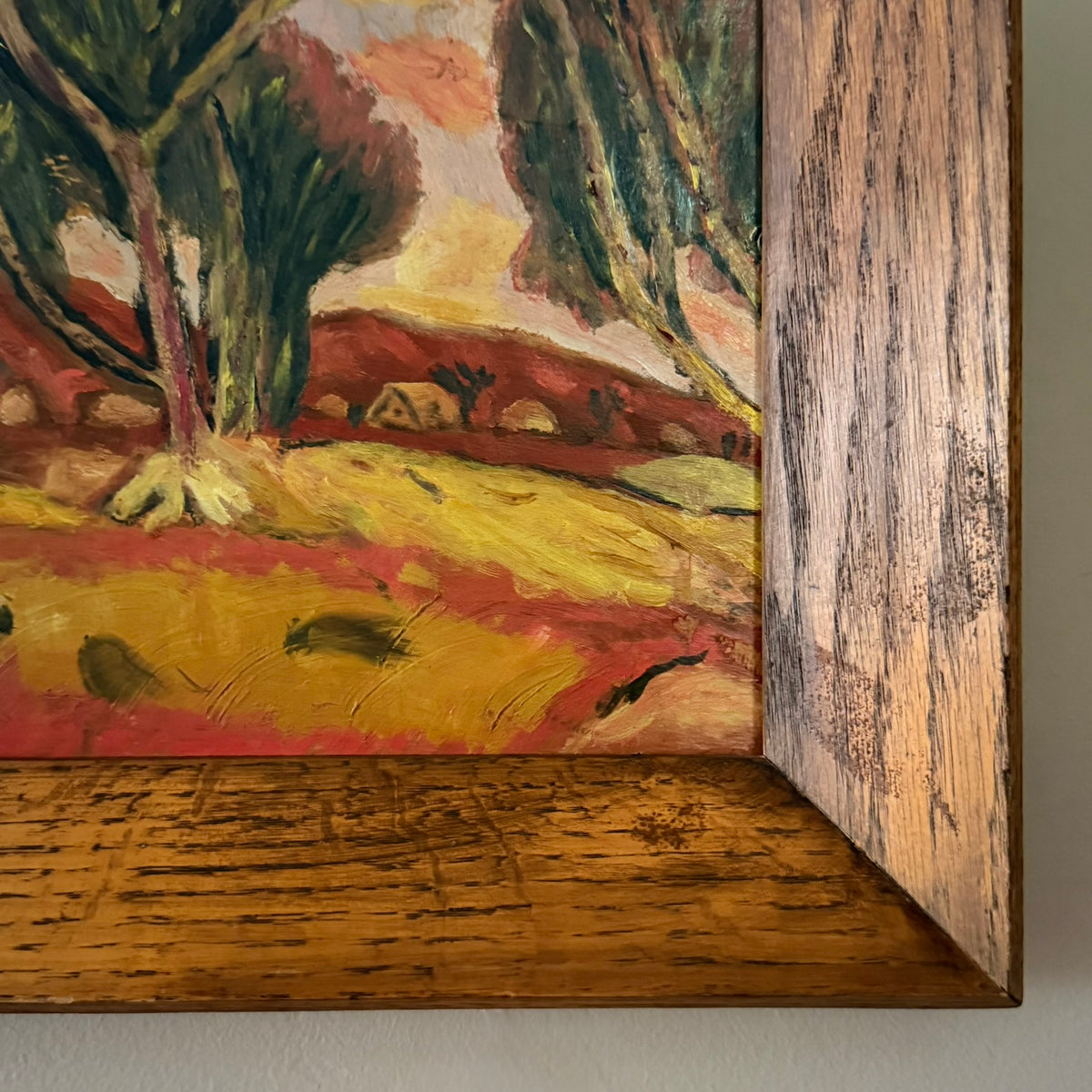 Expressionist Landscape Oil Painting