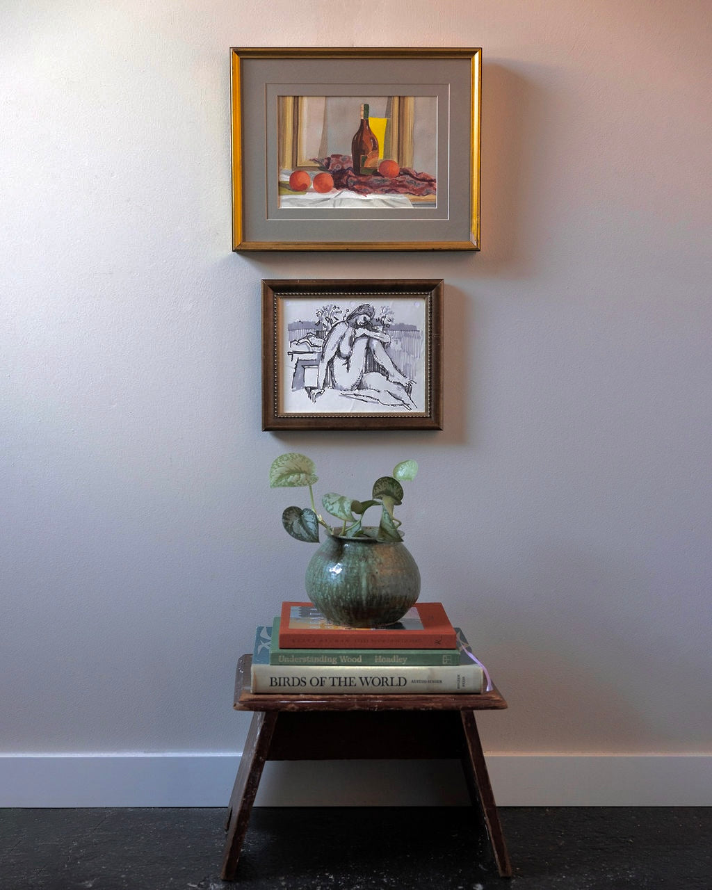 Framed Original Vintage Art
