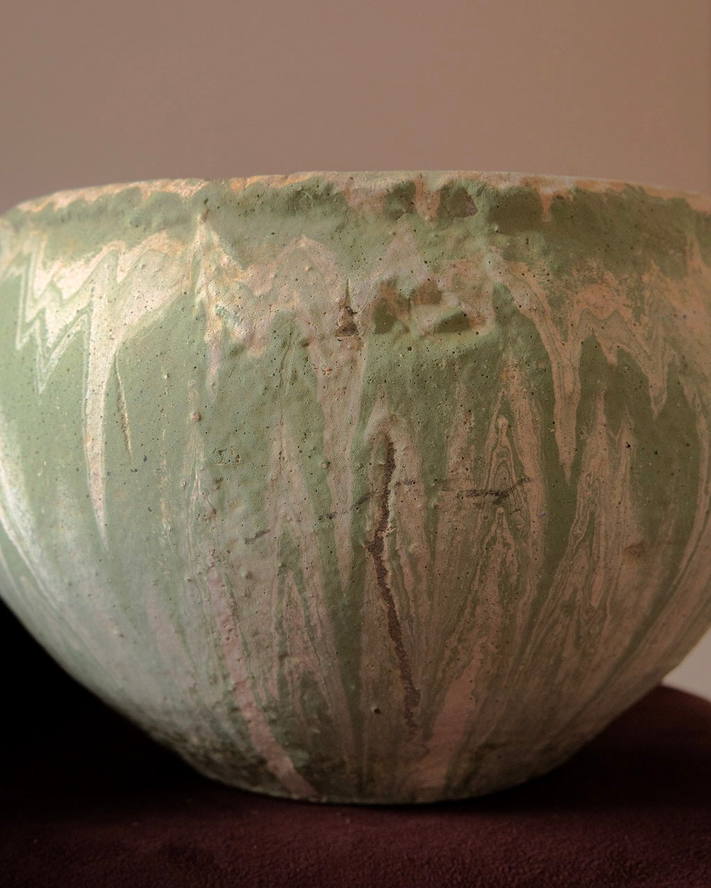 Ozark Roadside Pottery Pots in Green