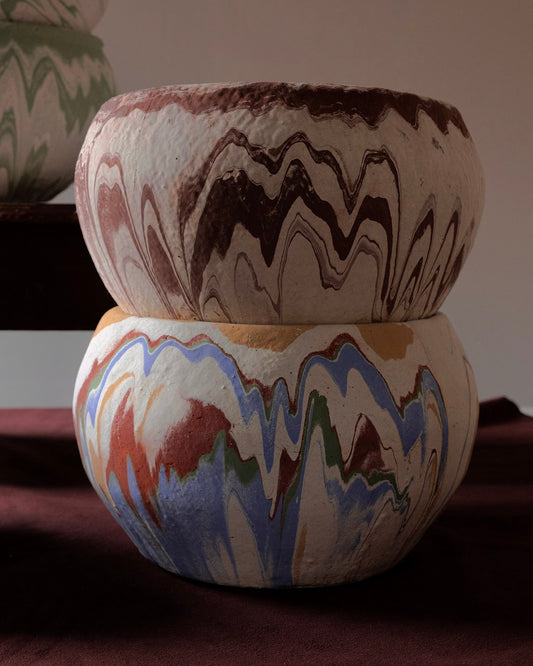 Large Ozark Roadside Pottery Pots