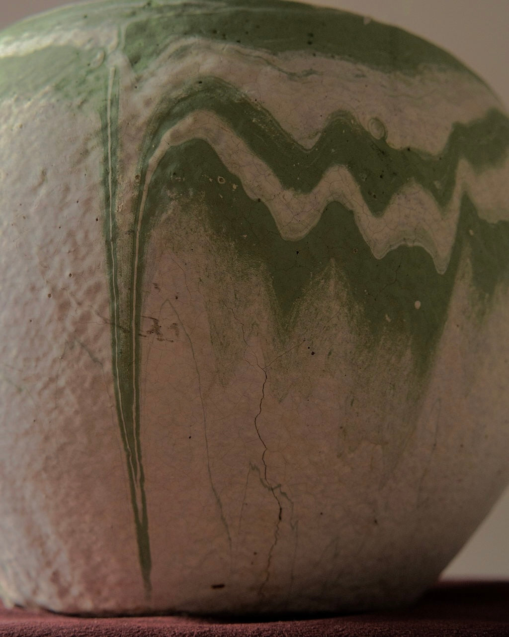 Ozark Roadside Pottery Pots in Green