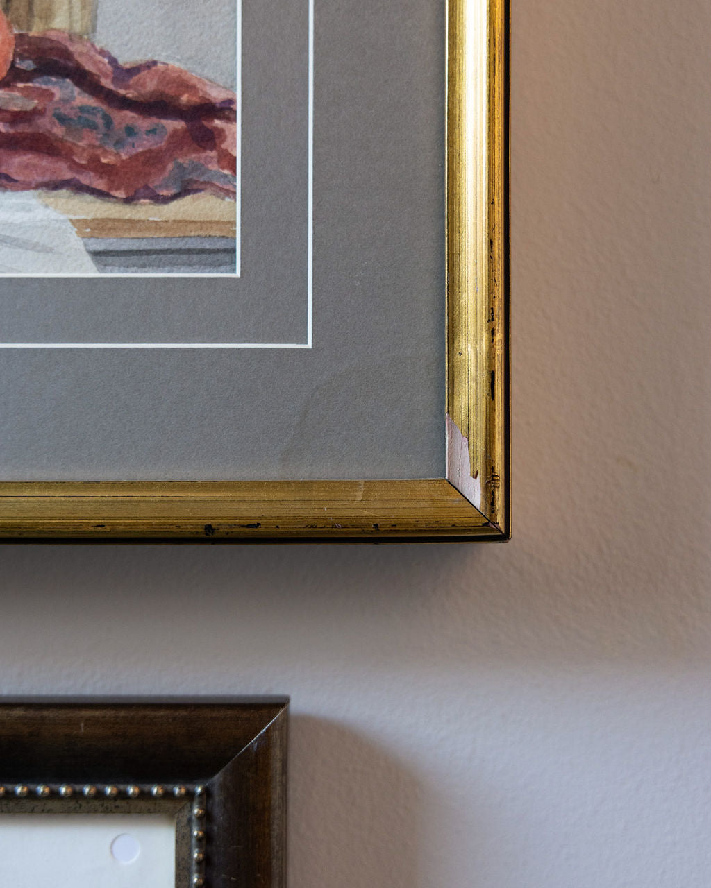 Framed Original Vintage Art