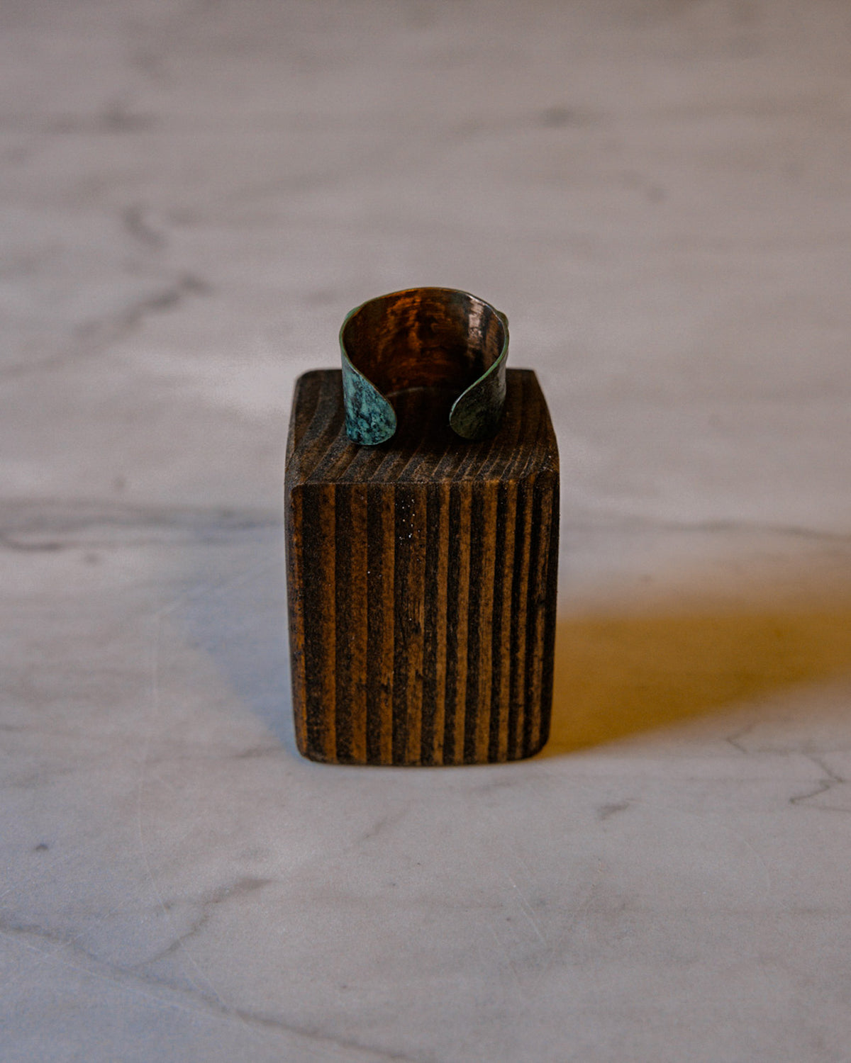 Handmade Verdigris Swirl Jewelry