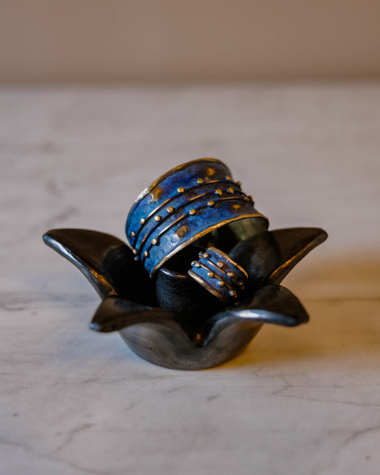 Handmade Oxidized Wave Jewelry