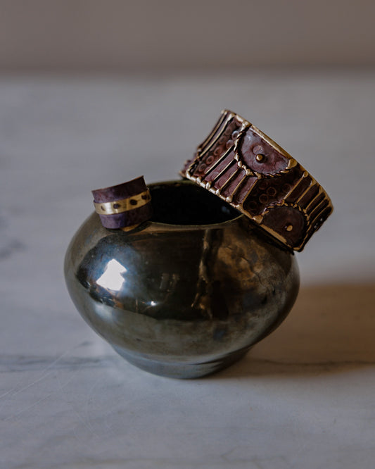 Handmade Geometric Mineralized Jewlery