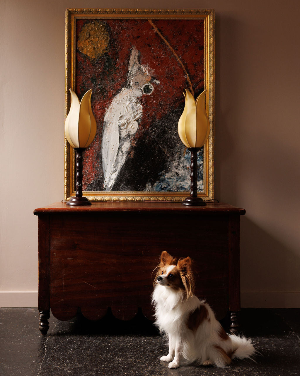 Celestial Impasto Figural Oil Painting