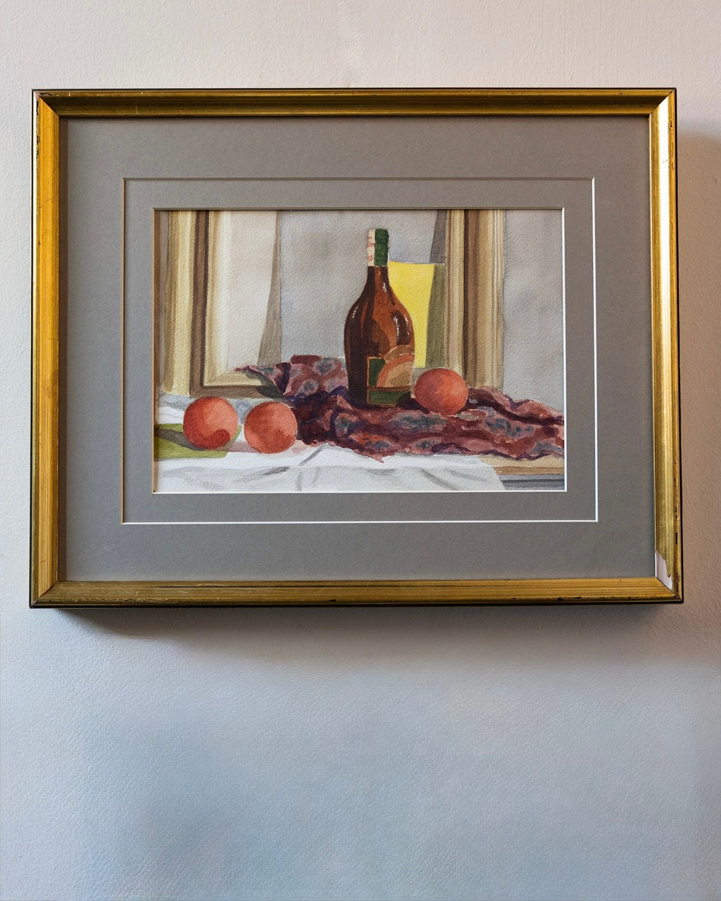 Framed Original Vintage Art