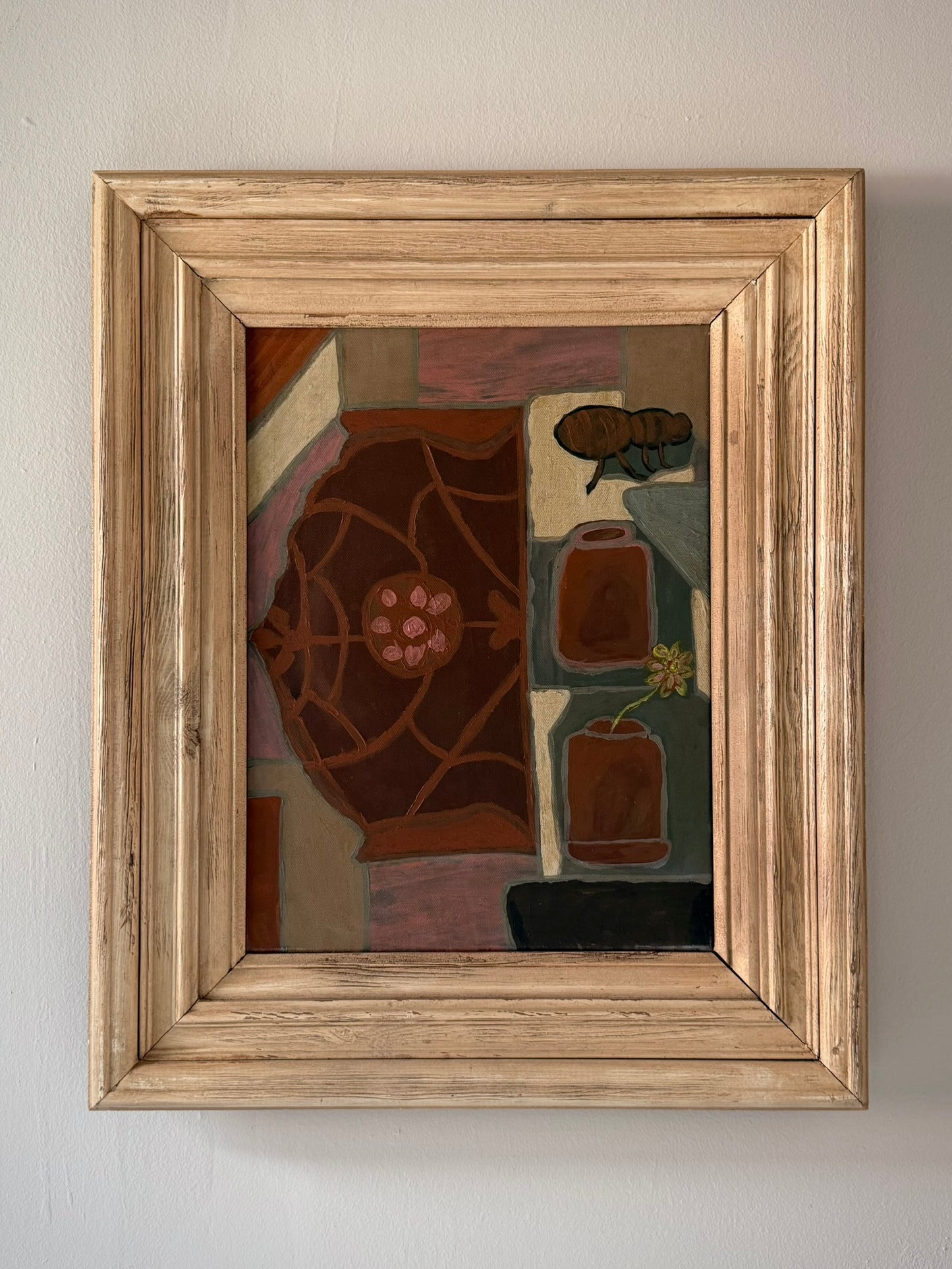 Original Abstract Painting by Barbara Thrift