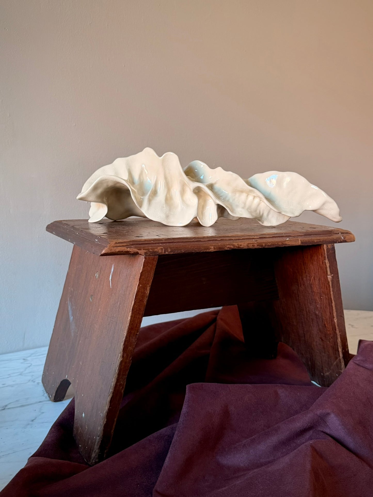 Glazed Ceramic Sculpture by Katie Swan Baker