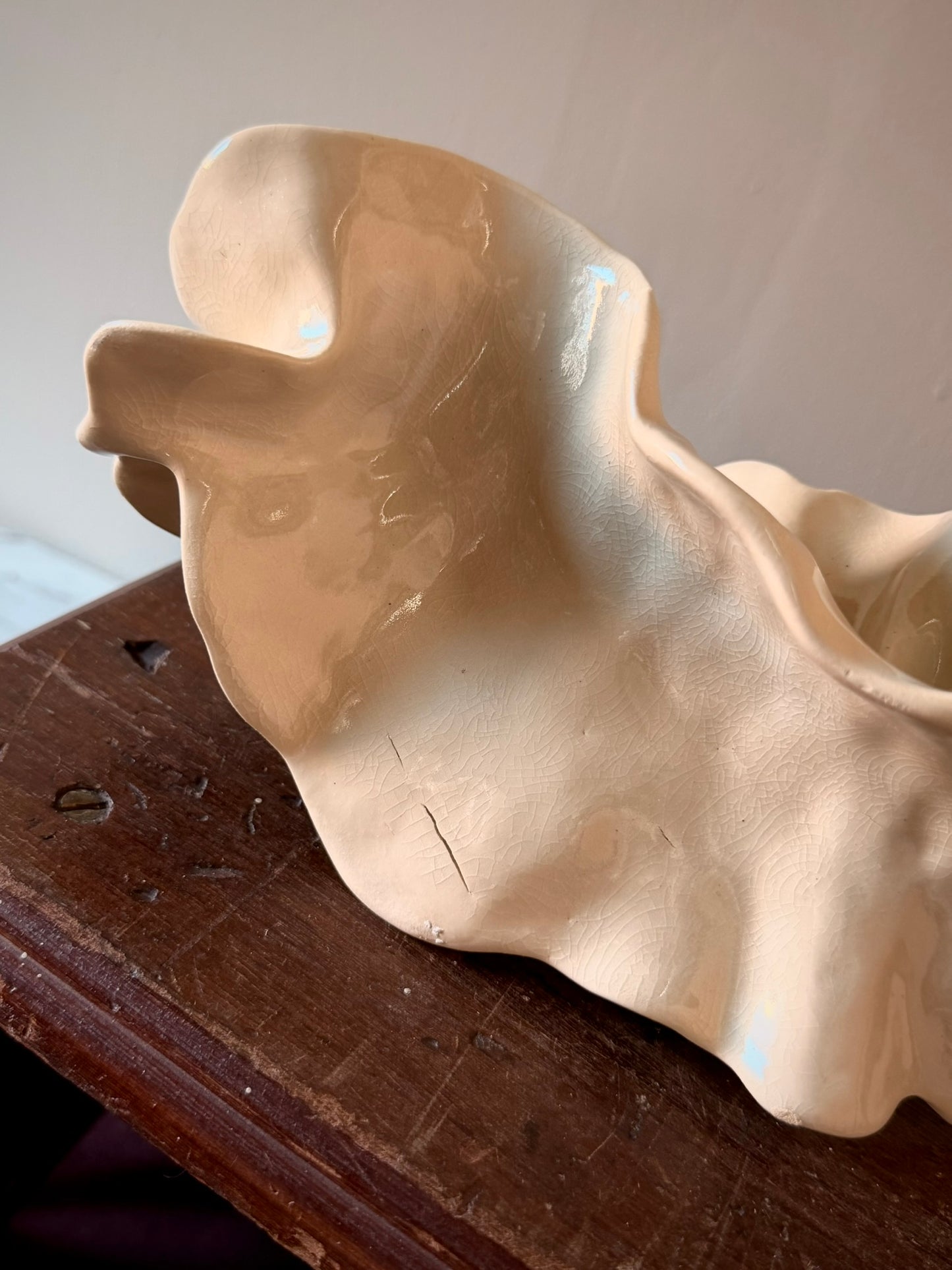 Glazed Ceramic Sculpture by Katie Swan Baker