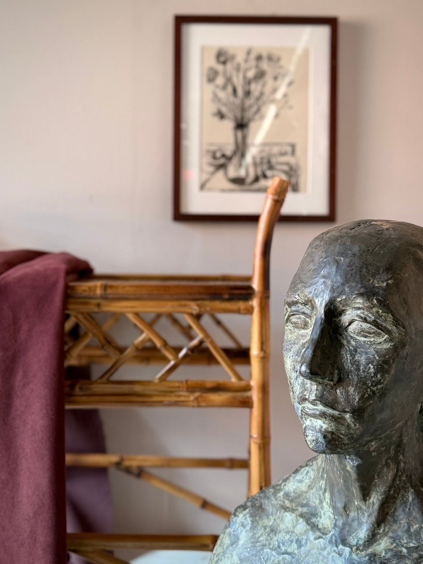 Oversized Plaster Sculpture by Grace Beth Feagin