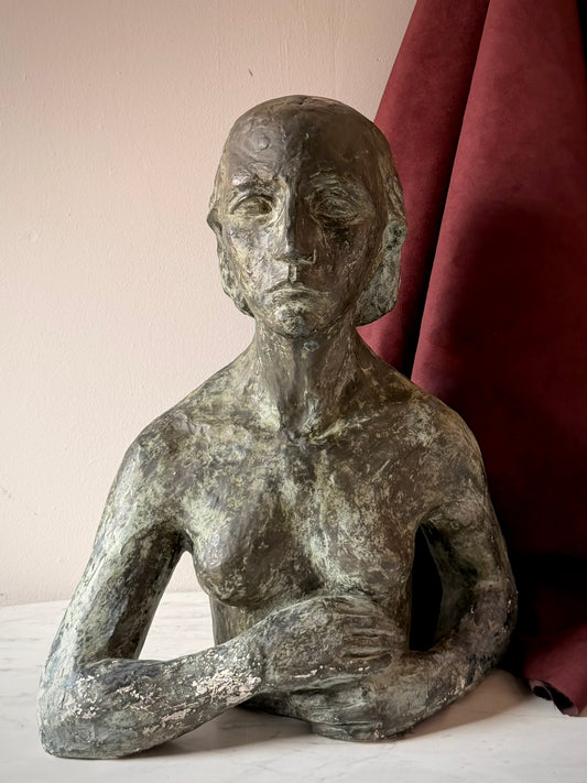 Oversized Plaster Sculpture by Grace Beth Feagin