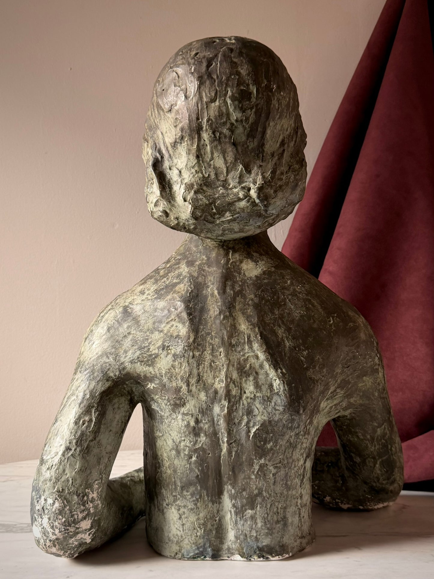 Oversized Plaster Sculpture by Grace Beth Feagin