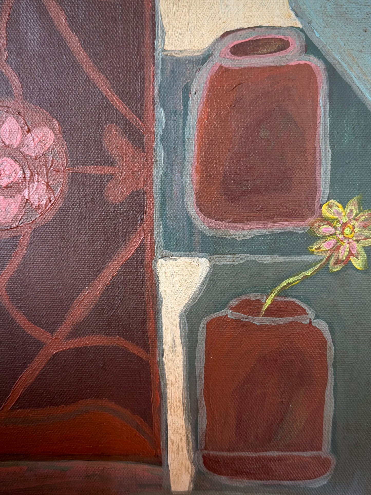 Original Abstract Painting by Barbara Thrift