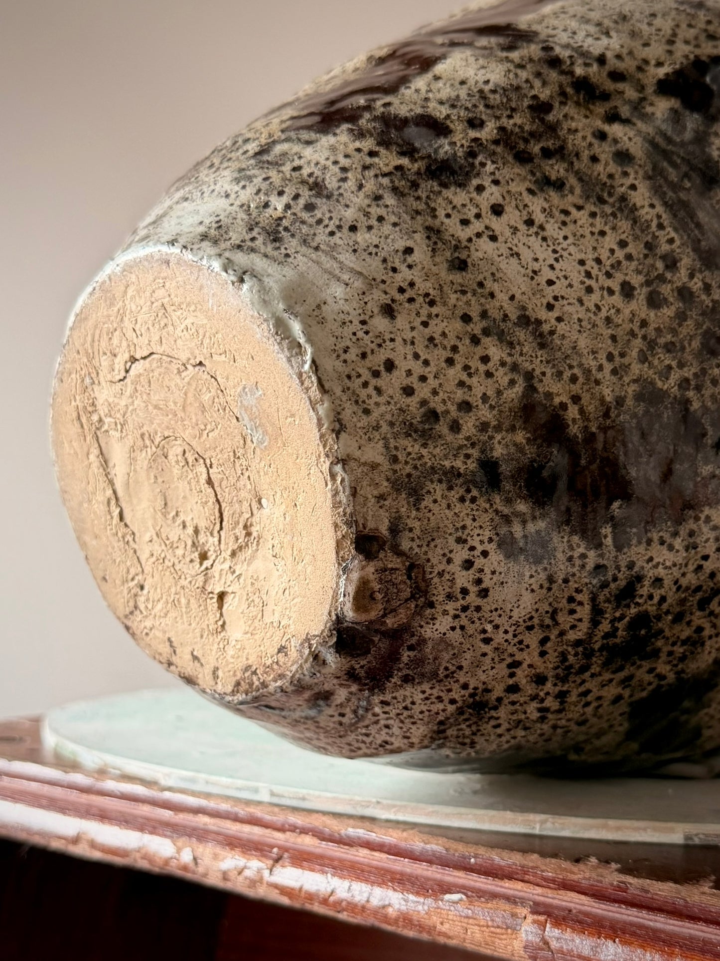 Spotted Abstract Glaze Pottery Vase