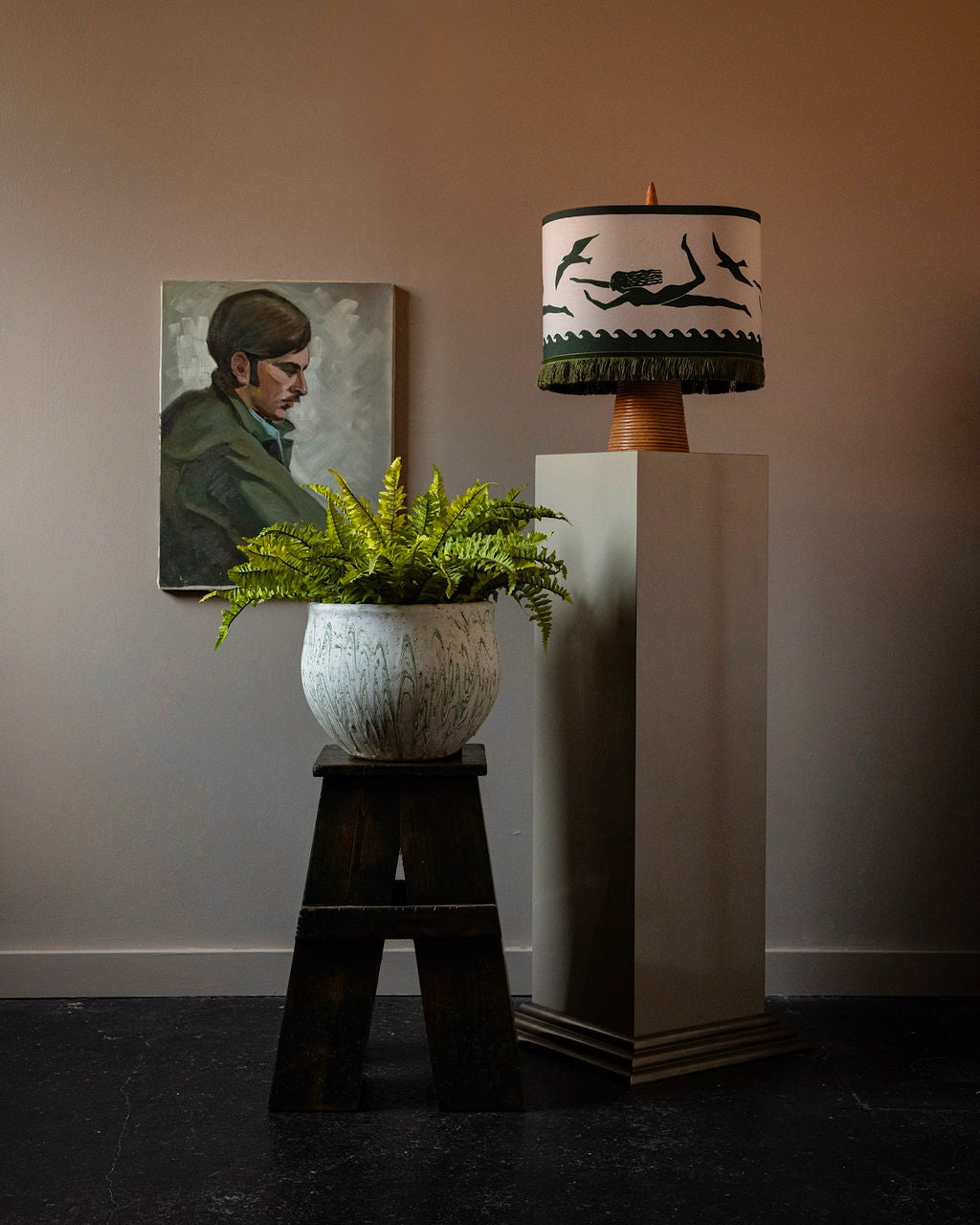 Portrait of a Man in a Green Coat