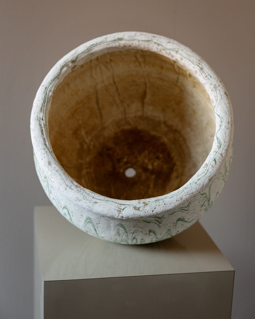 Large Ozark Roadside Pottery Pot
