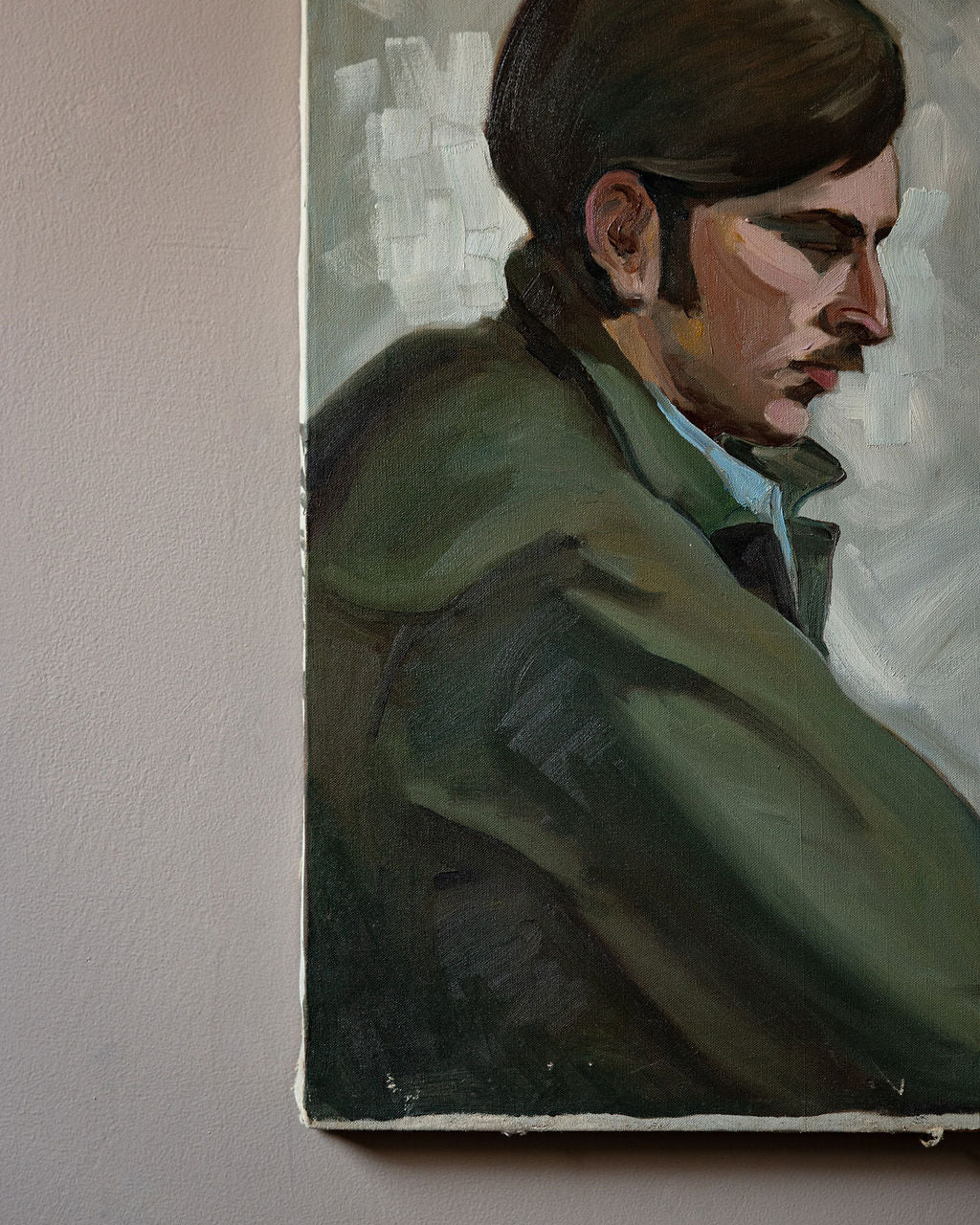 Portrait of a Man in a Green Coat