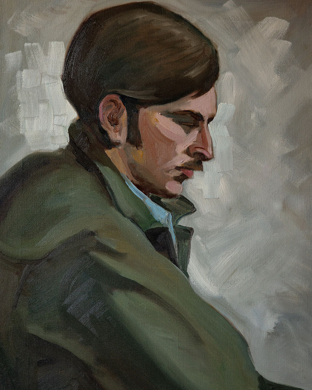 Portrait of a Man in a Green Coat