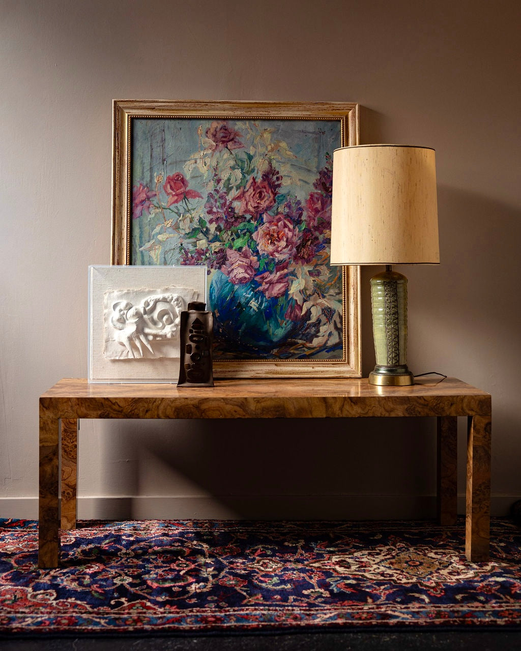 Studio Pottery Column Lamp