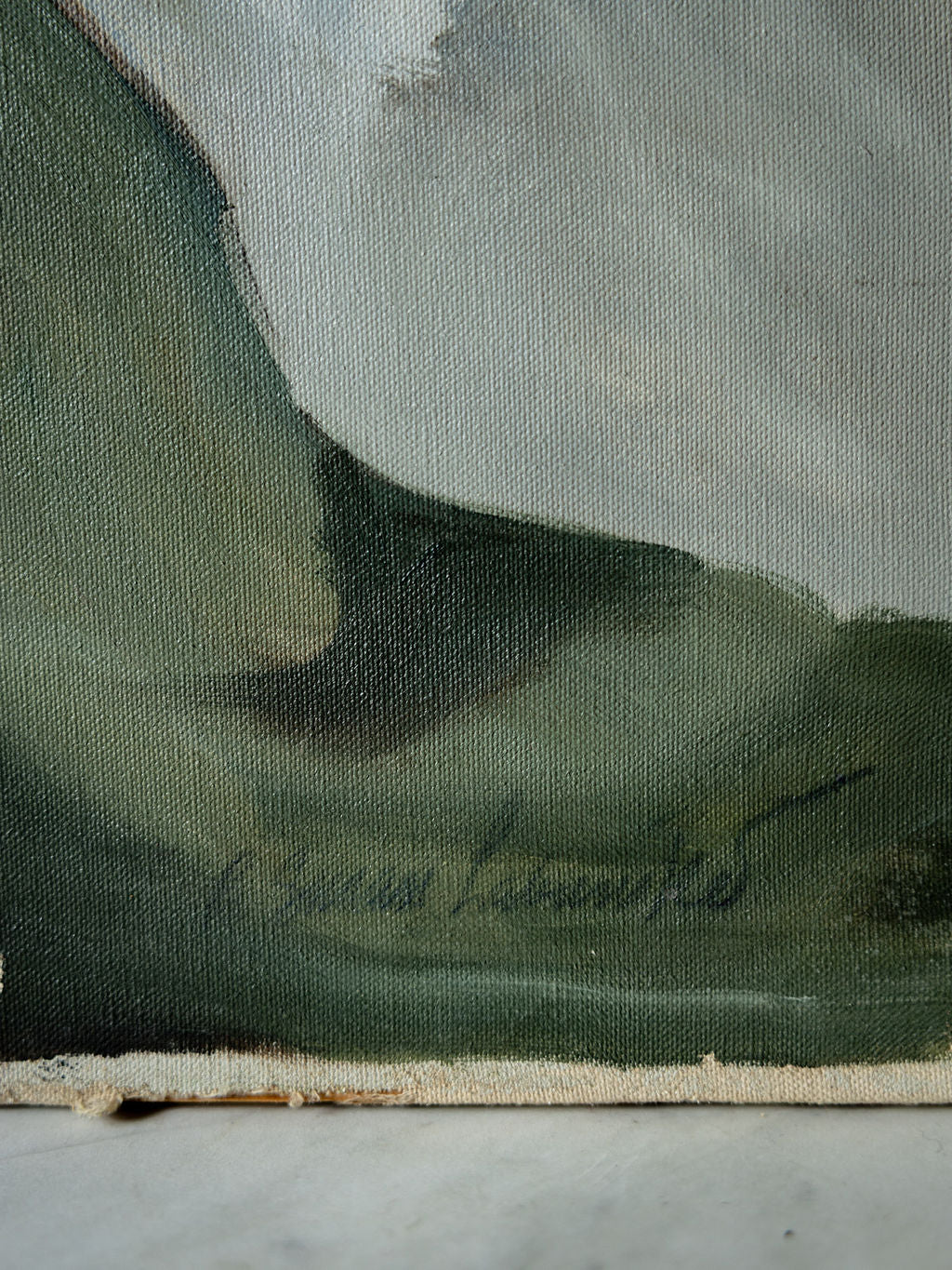 Portrait of a Man in a Green Coat