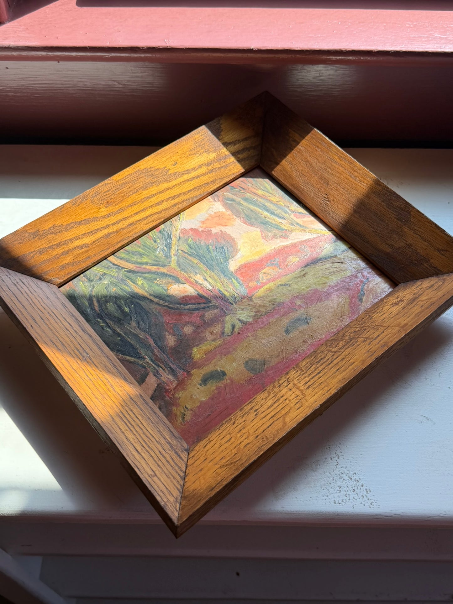 Expressionist Landscape Oil Painting