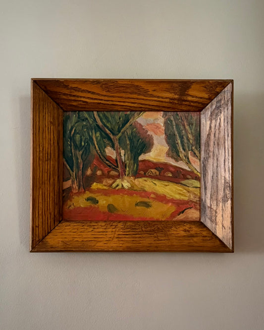 Expressionist Landscape Oil Painting