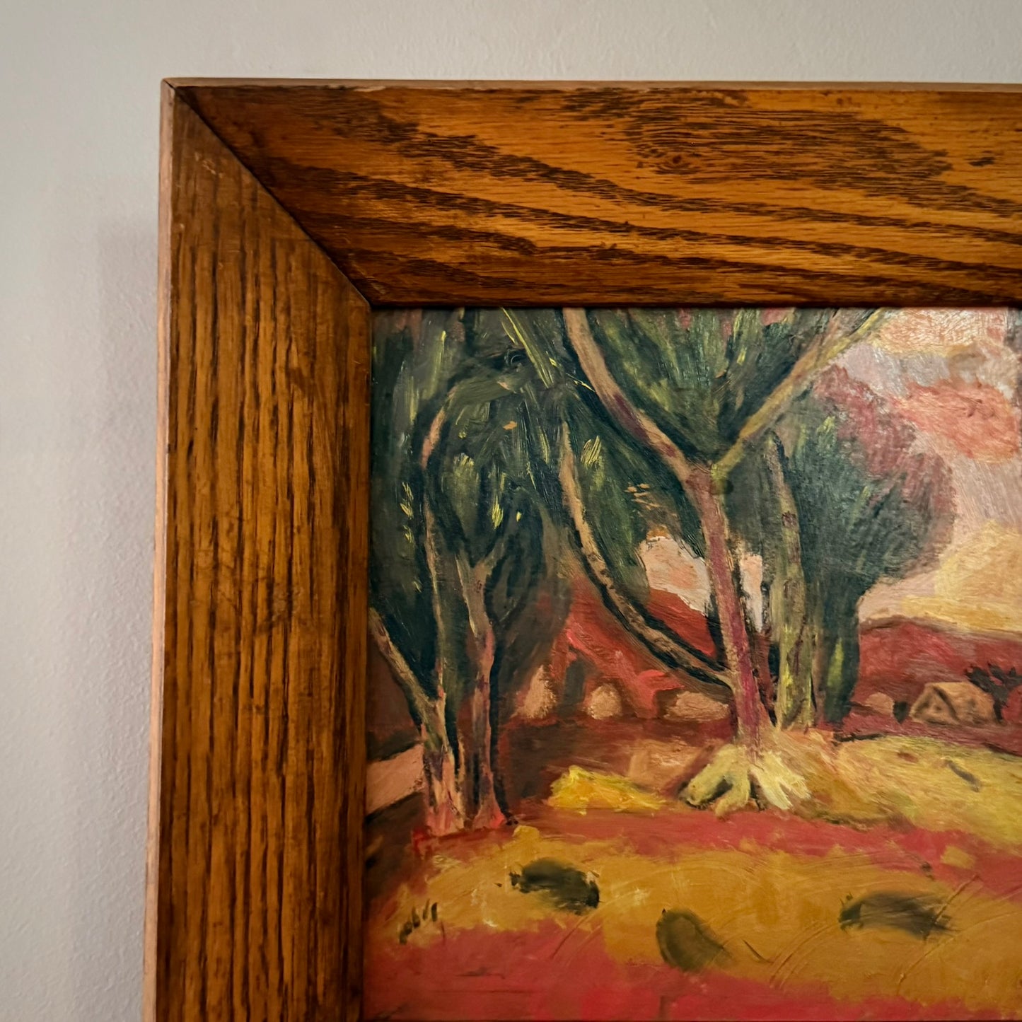 Expressionist Landscape Oil Painting