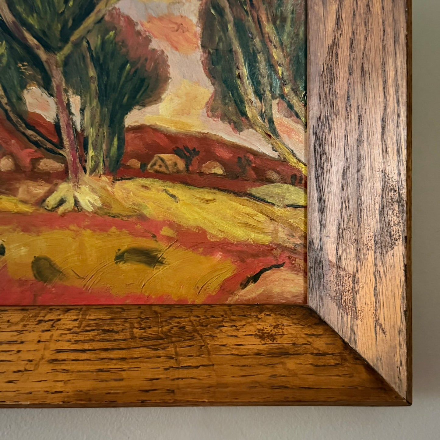 Expressionist Landscape Oil Painting
